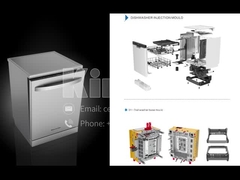 MOLDE d'injection du lave-vaisselle